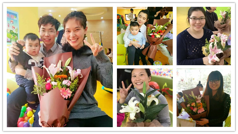 BBunion国际早教丹阳中心活动花絮：献给妈妈的爱